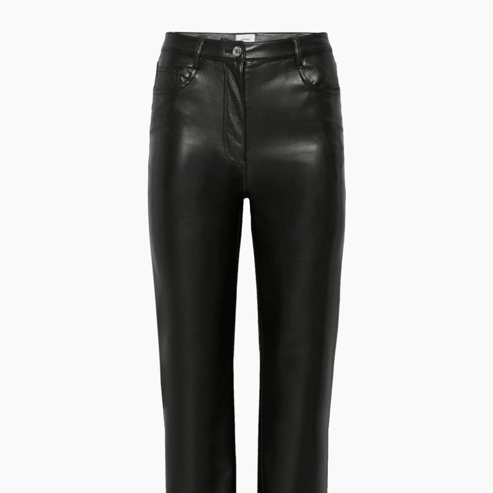 Wilfred | The Melina Pant | Size 0 | Black Leather | NEW